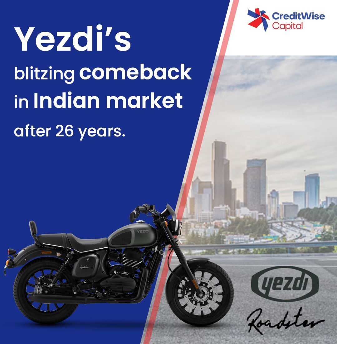 Yezdi’s blitzing comeback in Indian market after 26 years.